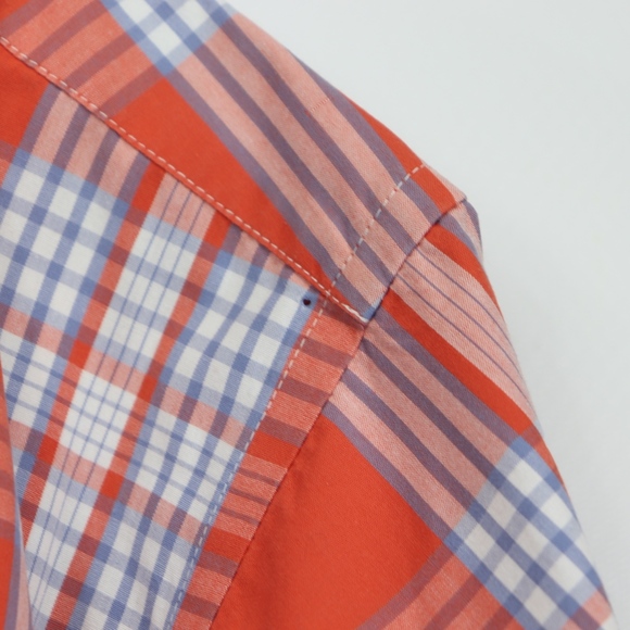 Pendleton Mens Large Button Front Plaid Shirt - Picture 3 of 6